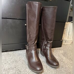 Croft & Barrow Dark Brown leather Boots